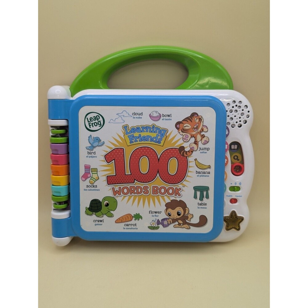 LeapFrog Learning Friends 100 Words Book Electronic Interactive Toy English...
